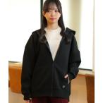 パーカー マリークワント mary quant サインロゴボンディング パーカ レディース