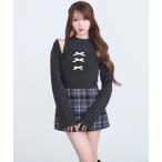  ансамбль Triple ribbon knit ensemble