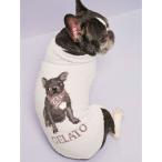 犬 服 「CAT＆DOG」ベビモコフレンチブルドッグ柄プルオーバー