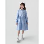 ワンピース オーガニックコットン オックスフォード シャツワンピース (キッズ) キッズ 子供服 女の子