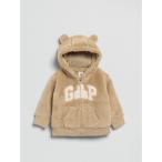 ボア くまさん GAPロゴ ジップアップパーカー (ベビー) キッズ 子供服 男の子 女の子