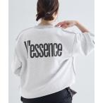  футболка тренировочный [ дополнение 3]V'ESSENCE/ve чувство SWEAT тренировочный женский 