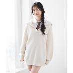 ワンピース セーラーニットワンピース キッズ 子供服 女の子