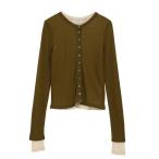 アンサンブル CLANE/クラネ/SOFT SHEER LAYERED TOPS
