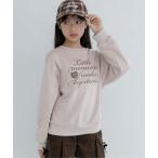 トレーナー 「puchily プチプラライン」ガーリーロゴトレーナー キッズ 子供服 女の子