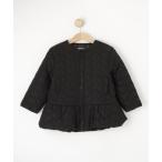ブルゾン アウター 「110-140cm」ハートキルトペプラムジャケット キッズ 子供服 女の子