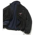ブルゾン アウター NAUTICA/ノーティカ リラックスフィット スポーツロゴ ナイロンフリース リバーシブルブルゾン メンズ