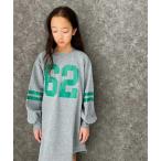 ワンピース ビッグシルエットボリューム袖ワンピース(242-06) キッズ 子供服 女の子