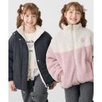 ブルゾン アウター ボア モンスター リバーシブル ボアブルゾン キッズ 子供服 女の子