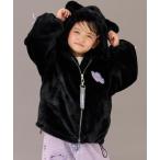 コート アウター ネコ耳付ファーブルゾン キッズ 子供服 女の子