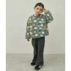 ブルゾン アウター ボア 「90-160cm」立体ボアノーカラーブルゾン キッズ 子供服 女の子
