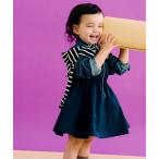 ワンピース ツイルフレアドレス（90-140cm） キッズ 子供服 女の子