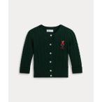 ラルフローレン ベビー Polo ベア ミニケーブル コットン カーディガン