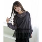 トレーナー 「2WAY」トレーナー＆チュールトップス2点セット キッズ 子供服 女の子