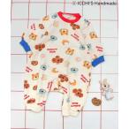 ベビー服 ロンパース 「ICCHI'S HANDMADE」裏毛カバーオール