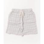 ベビー 「Rylee+Cru」Perry Short Light Blue Plaid