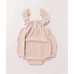 ベビー 「Quincy Mae」Bonnie Romper Vintage Stripe