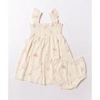 ベビー 「Quincy Mae」Smocked Jersey Dress Carnival