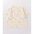 ベビー 「Quincy Mae」Boxy Tee Dinosaur