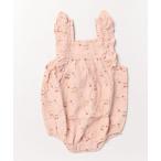 ベビー 「Quincy Mae」Maya Romper Cherries