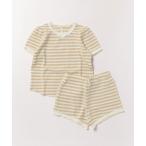 ベビー 「Quincy Mae」Ruby Set Butterscotch Stripe
