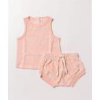 ベビー 「Bs」「it」「Quincy Mae」Terry Tank + Short Set Melon