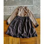 ワンピース ハイウエストティアードワンピース キッズ 子供服 女の子
