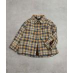 ブルゾン アウター チェックファーシャツジャケット キッズ 子供服 男の子 女の子