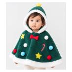 ベビー クリスマス　ツリーマント ベロア