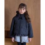 ブルゾン アウター 「かるふわ」フリルつきパフジャケット キッズ 子供服 女の子