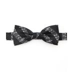 蝶ネクタイ 【日本製】音符柄 蝶ネクタイ