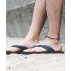  ножной браслет Indigo Dye Beads Anklet мужской женский 