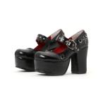 パンプス 「YOSUKE/ヨースケ」厚底ストラップパンプス