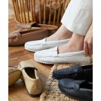 デッキシューズ モカシン MINNETONKA(ミネトンカ) / ディアスキンモカシン DEERSKIN GORE FRONT MOC レディース