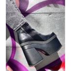 ブーツ ボリュームソール厚底ショートブーツ レディース