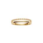 指輪 リング K18YG ファインライン リング レディース