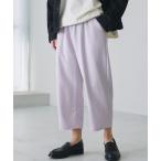 パンツ スラックス TRスーツ地 シェフパンツ ワイドパンツ テーパードスラックス withドローコード