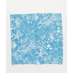 スカーフ バンダナ 「チャイハネ」ブルーナバンダナ レディース