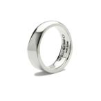 指輪 リング ミックス フラット ラウンド リング M シルバー925 メンズ レディース ペア対応 メンズ レディース