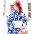 ショッピング浴衣 帯 浴衣 浴衣3点セット （浴衣＋帯＋下駄）「bonheur saisons/ボヌールセゾン」 レディース