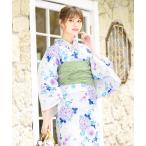 ショッピング浴衣 帯 浴衣 浴衣3点セット （浴衣＋帯＋下駄）「bonheur saisons/ボヌールセゾン」 レディース