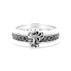 指輪 リング “HOWL”スライドリング（ジルコニア）/シルバー925「LION HEART / ライオンハート」 メンズ レディース