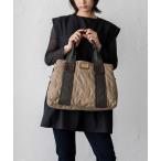 ボストンバッグ キルティングトートバッグ(L) レディース