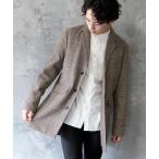 チェスターコート コート ウール混 メルトン チェスターコート メンズ