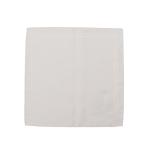 スカーフ バンダナ ホワイトシリーズポケットチーフ「 メンズ チーフ 結婚式 」