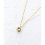 ネックレス 「誕生石シリーズ」スワロフスキーCZダイヤネックレスニッケルフリー華奢チェーン レディース