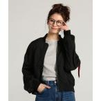 ジャケット MA-1 【ALPHA】ドロップショルダーMA-1