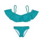 水着 オフショルダーフレアバンドゥビキニ/水着