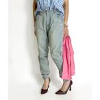 ジーンズ デニム デニムパンツ ストレッチ デニム or コーデュロイ ジョガーパンツ イージーパンツ レディース レディース