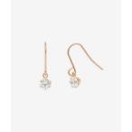 ピアス K18 ピンクゴールド キュービックジルコニア ピアス(S) ESTELLE/エステール レディース